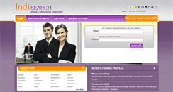 Desktop Screenshot of indisearch.com